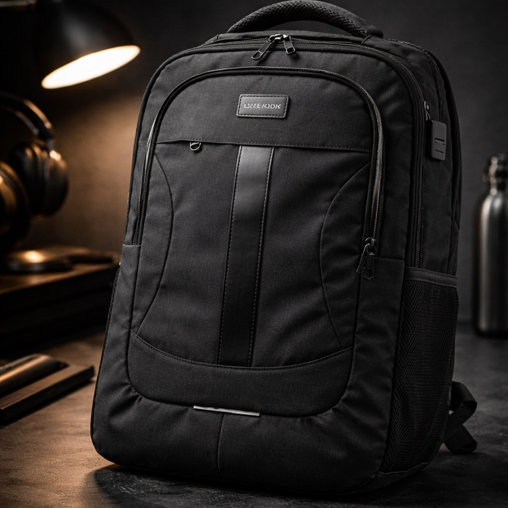 Lovevook brand new blue backpack with
USB. Three main pockets - Picture 1 of 8